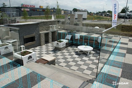 Jadar  L-KA 80x50x50 ściany oporowe prefabrykowane