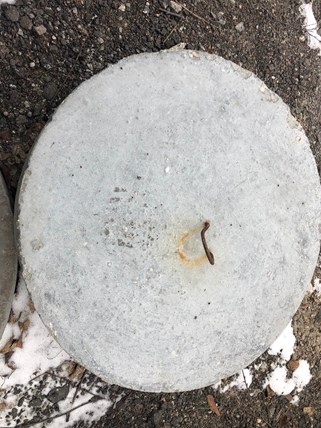 Właz betonowy op 600 (60cm średnicy)