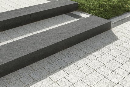 Stopnie schodowe Monoblock śrutowane