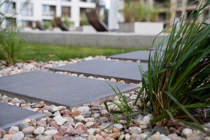 Płyty tarasowe Semmelrock Asti Natura 60x30x5 cm – kolory Bello, Platino i Sombra