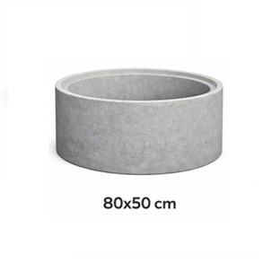Krąg betonowy 80x50 cm