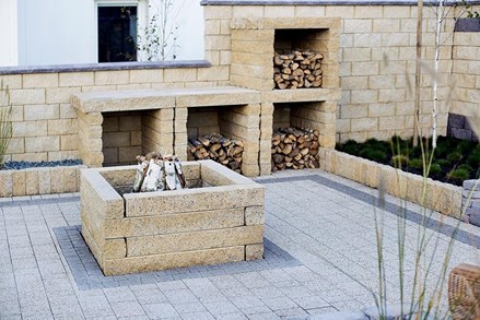 Jadar Palisada łupana 12x12x55cm