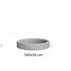 Krąg betonowy 120x25 cm