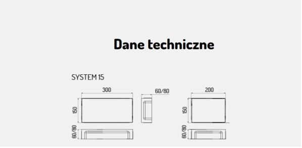 certus, system 15 gładki, system 15, system 15 szary, system 15 grafit  