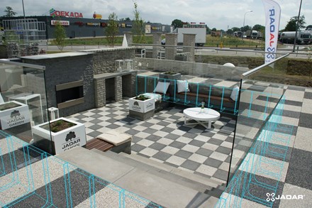 Jadar  L-KA 80x50x50 ściany oporowe prefabrykowane