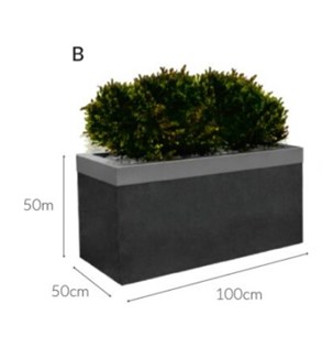 Jadar Donica ogrodowa Gama Grande B 50x100x50 cm